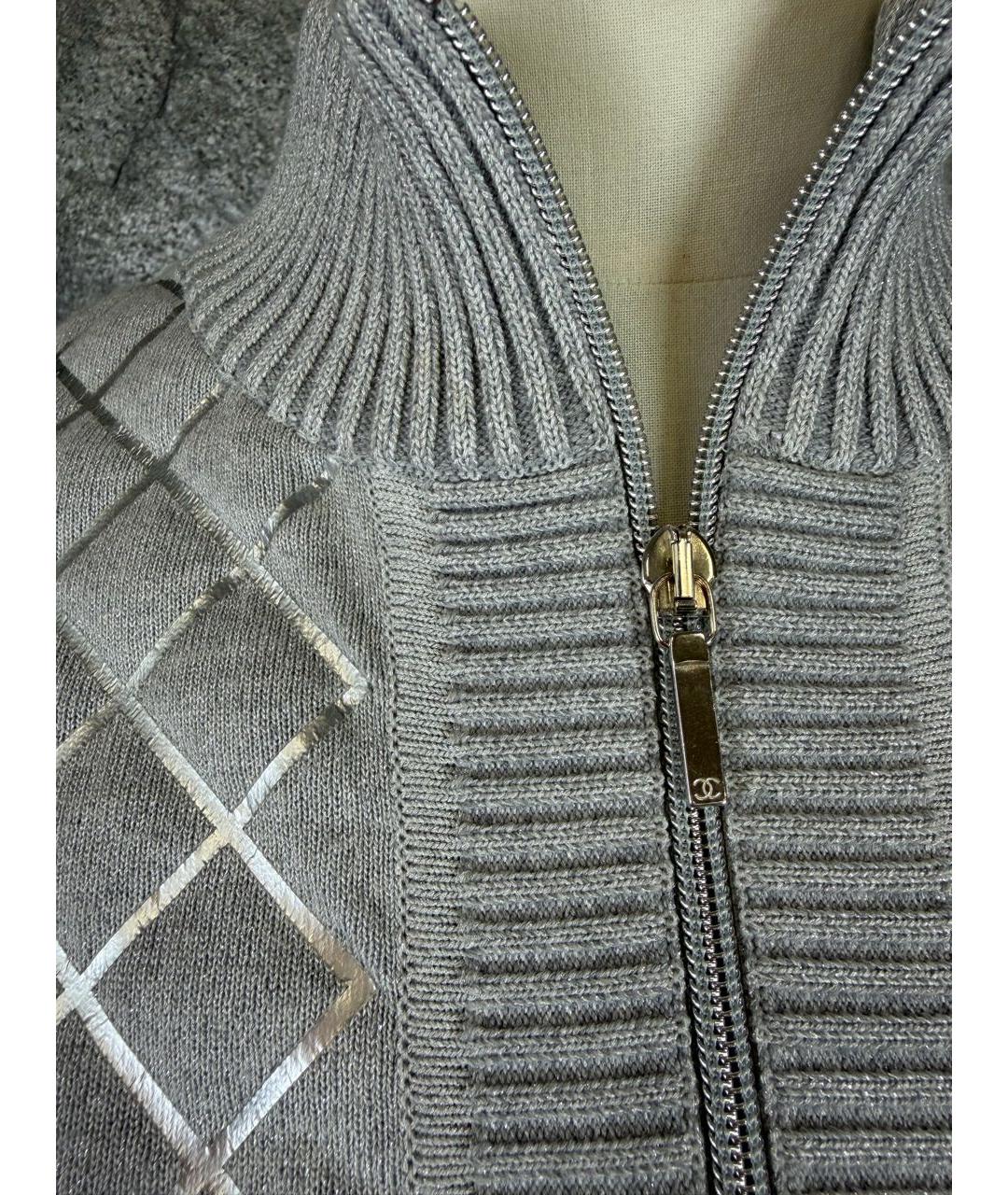 CHANEL Серебряная куртка, фото 4