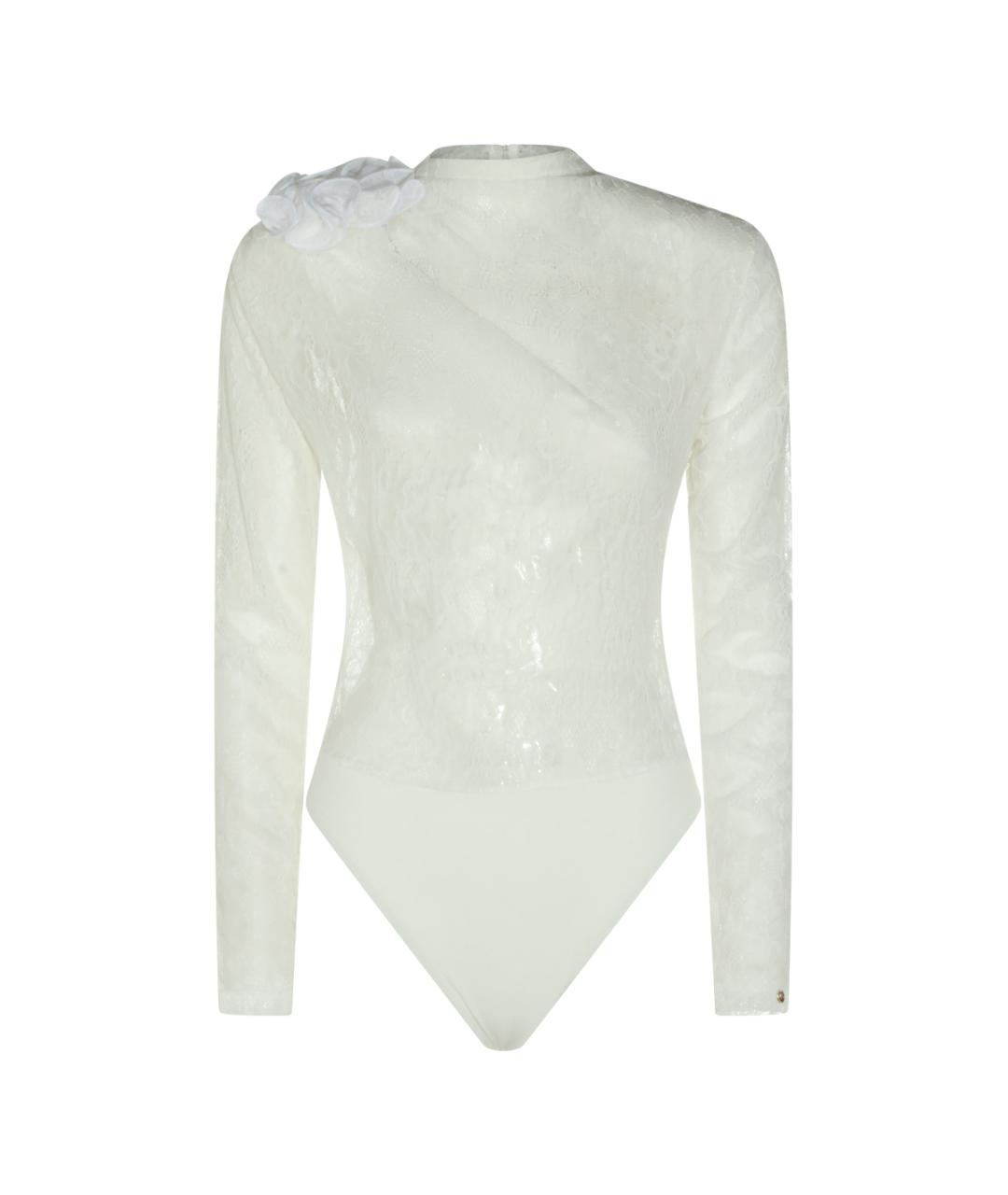 NISSA Бежевое полиамидовое боди, фото 8