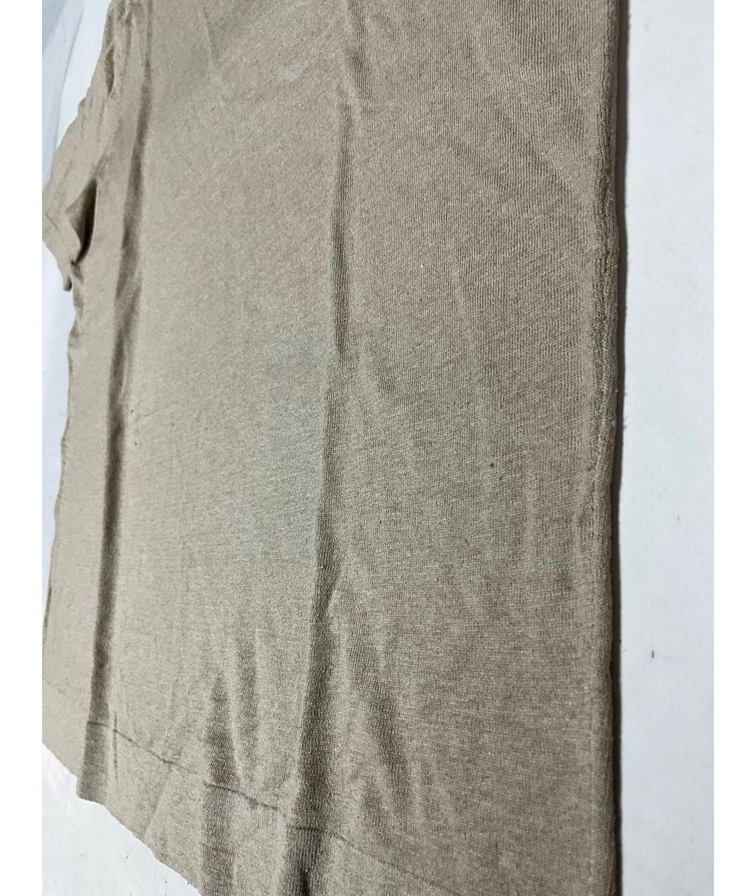 LORO PIANA Белый льняной джемпер / свитер, фото 2