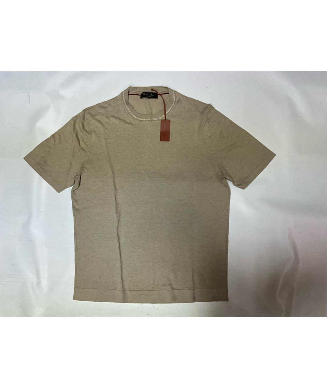 LORO PIANA Белый льняной джемпер / свитер, фото 6