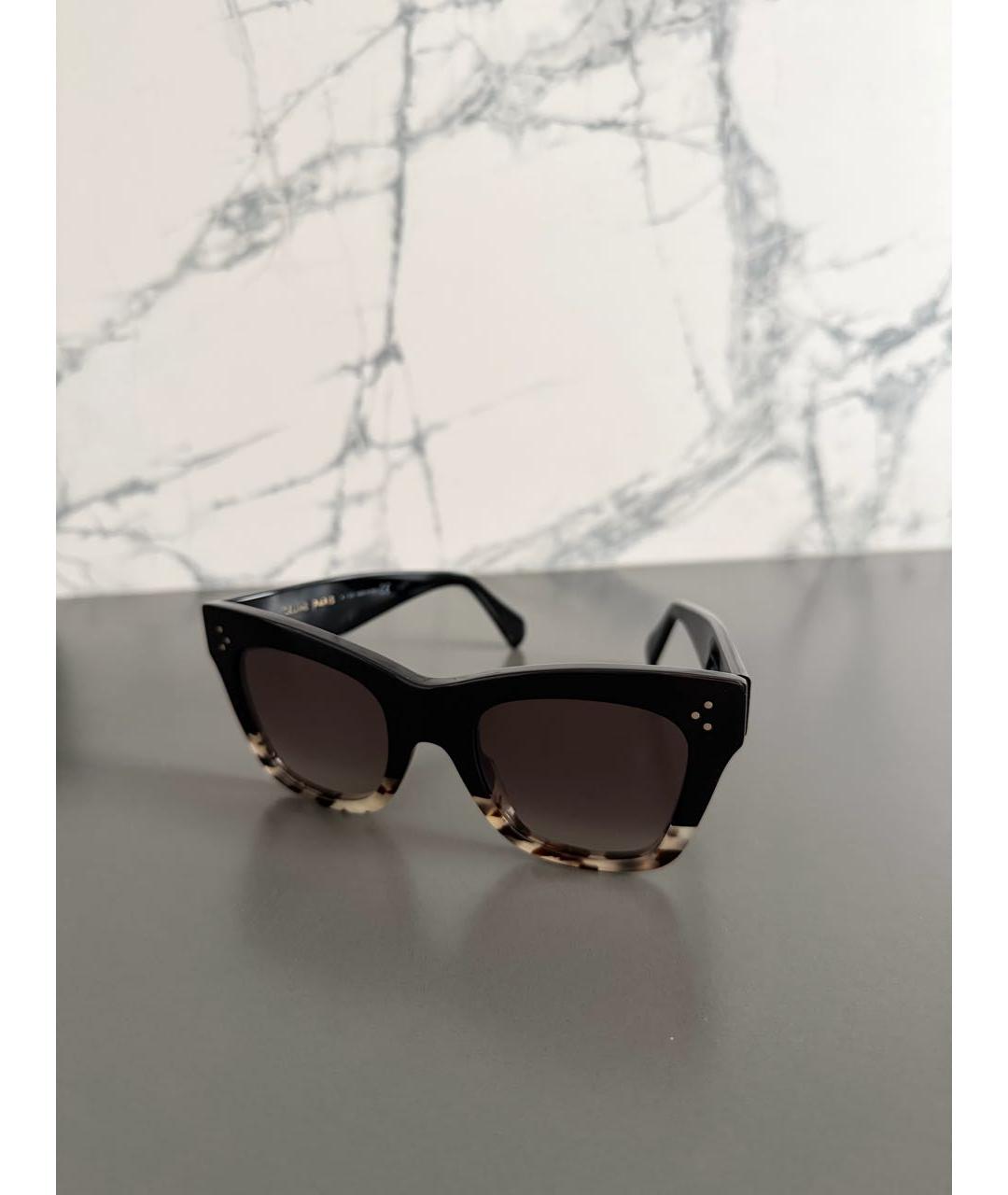 CELINE Черные солнцезащитные очки, фото 4