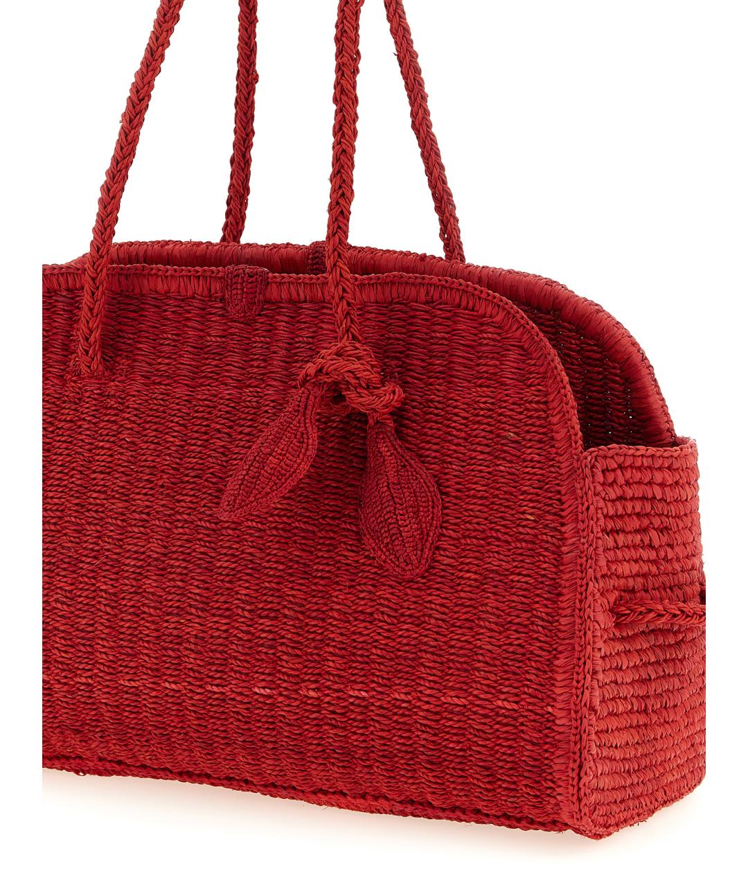 JACQUEMUS Красная сумка через плечо, фото 2