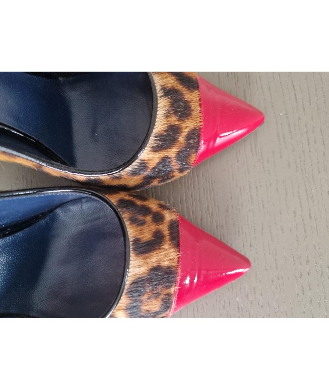 POLLINI Мульти туфли из лакированной кожи, фото 3