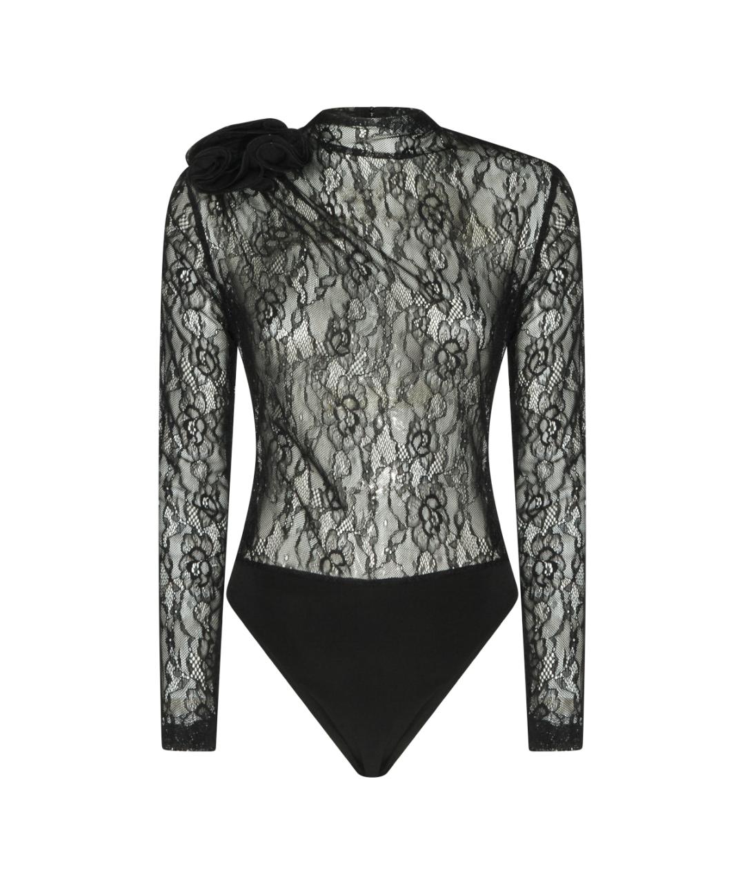 NISSA Черное полиамидовое боди, фото 9