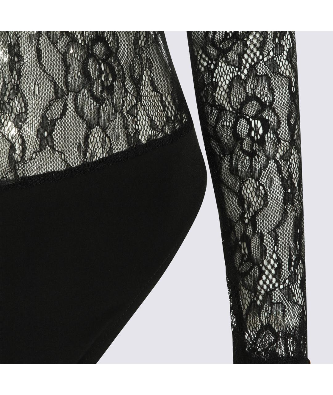 NISSA Черное полиамидовое боди, фото 8