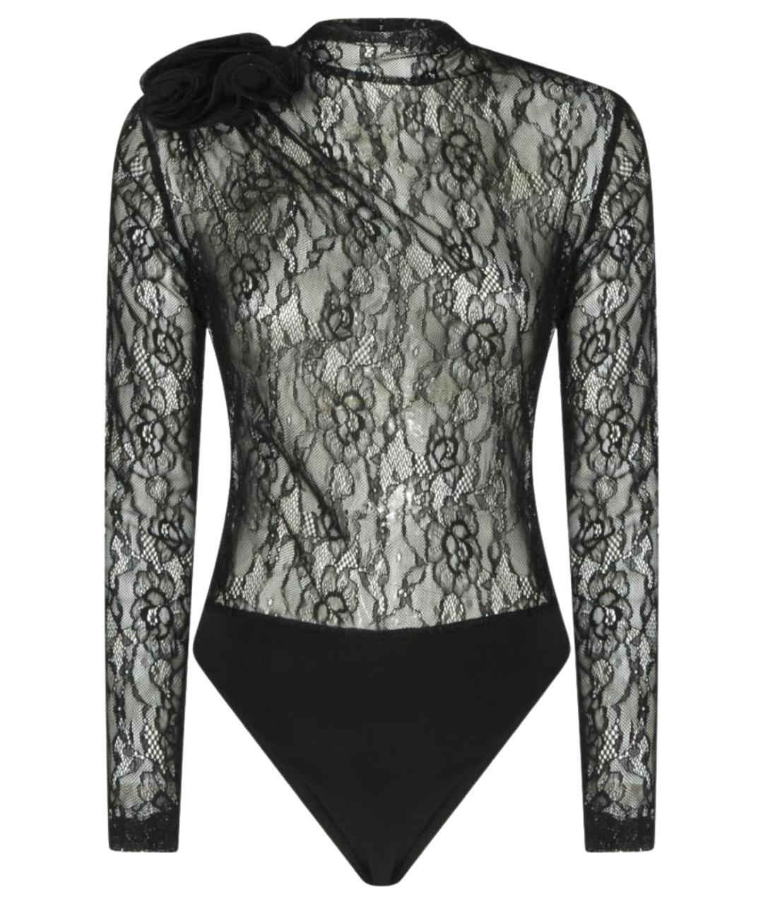 NISSA Черное полиамидовое боди, фото 1