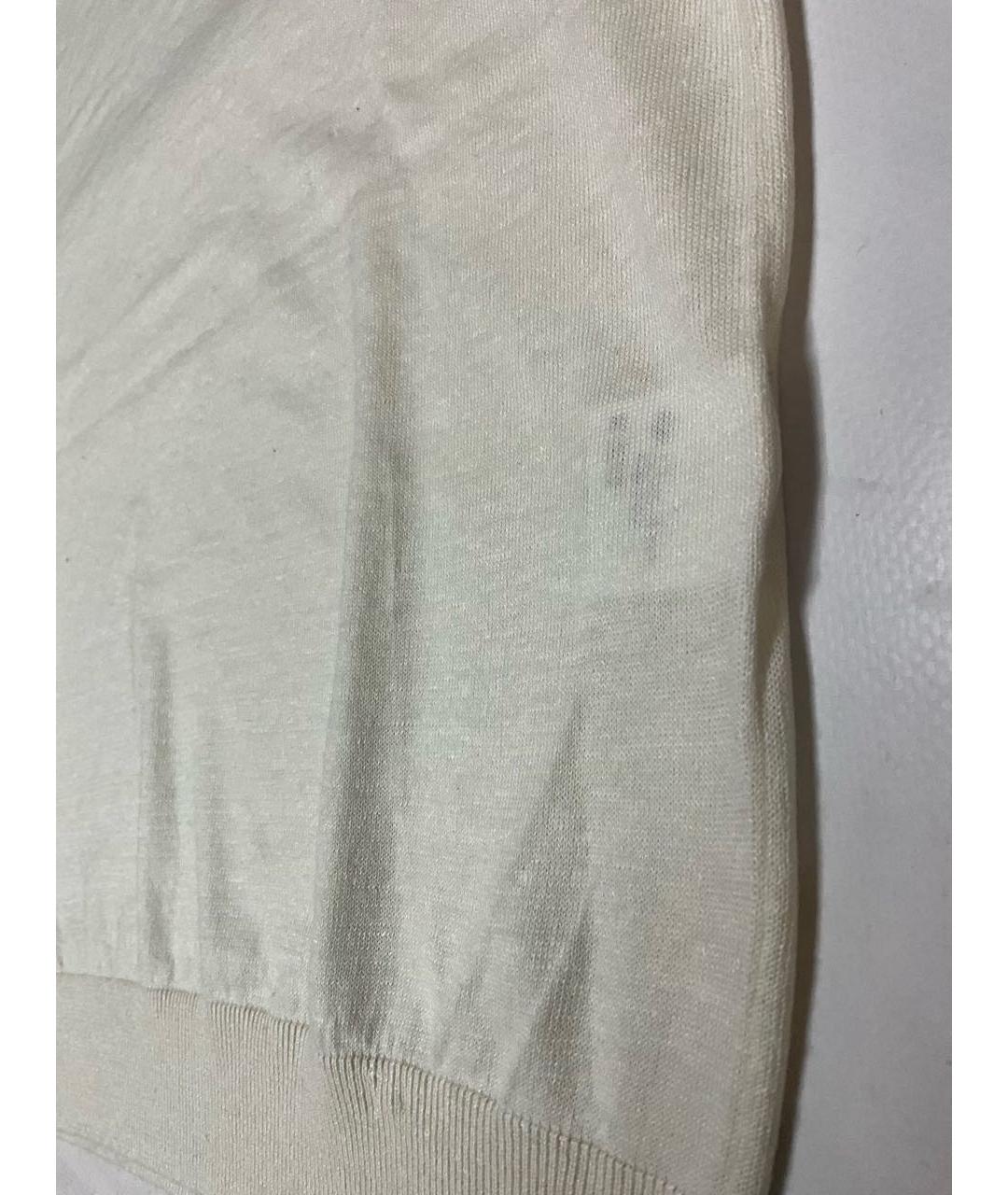 LORO PIANA Синий кашемировый джемпер / свитер, фото 2