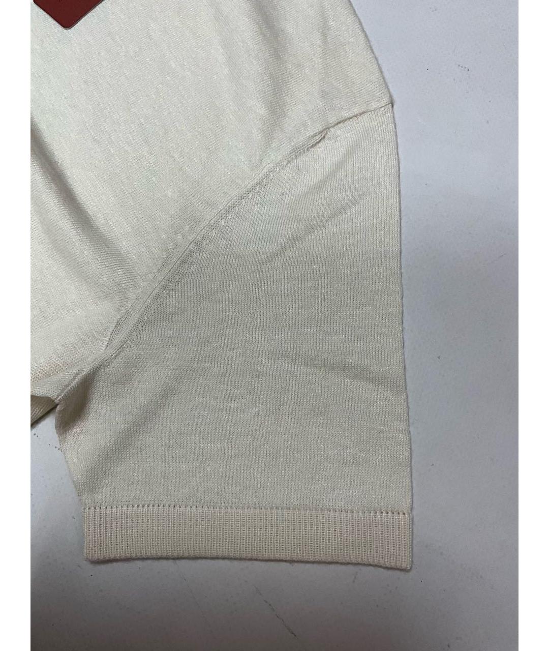 LORO PIANA Синий кашемировый джемпер / свитер, фото 6