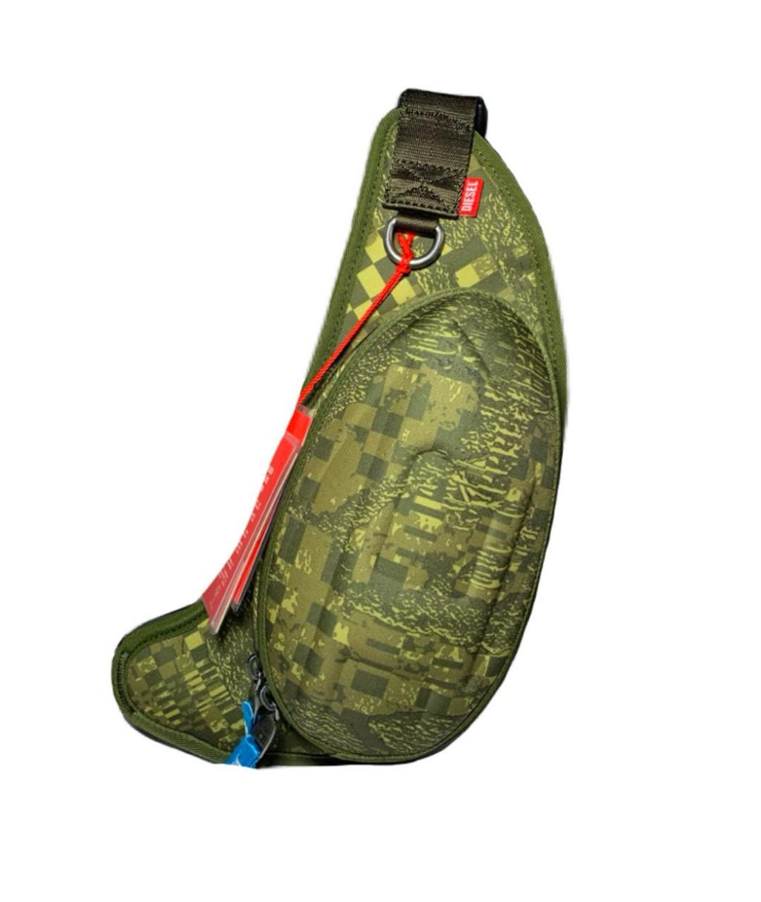 DIESEL Хаки поясная сумка, фото 9