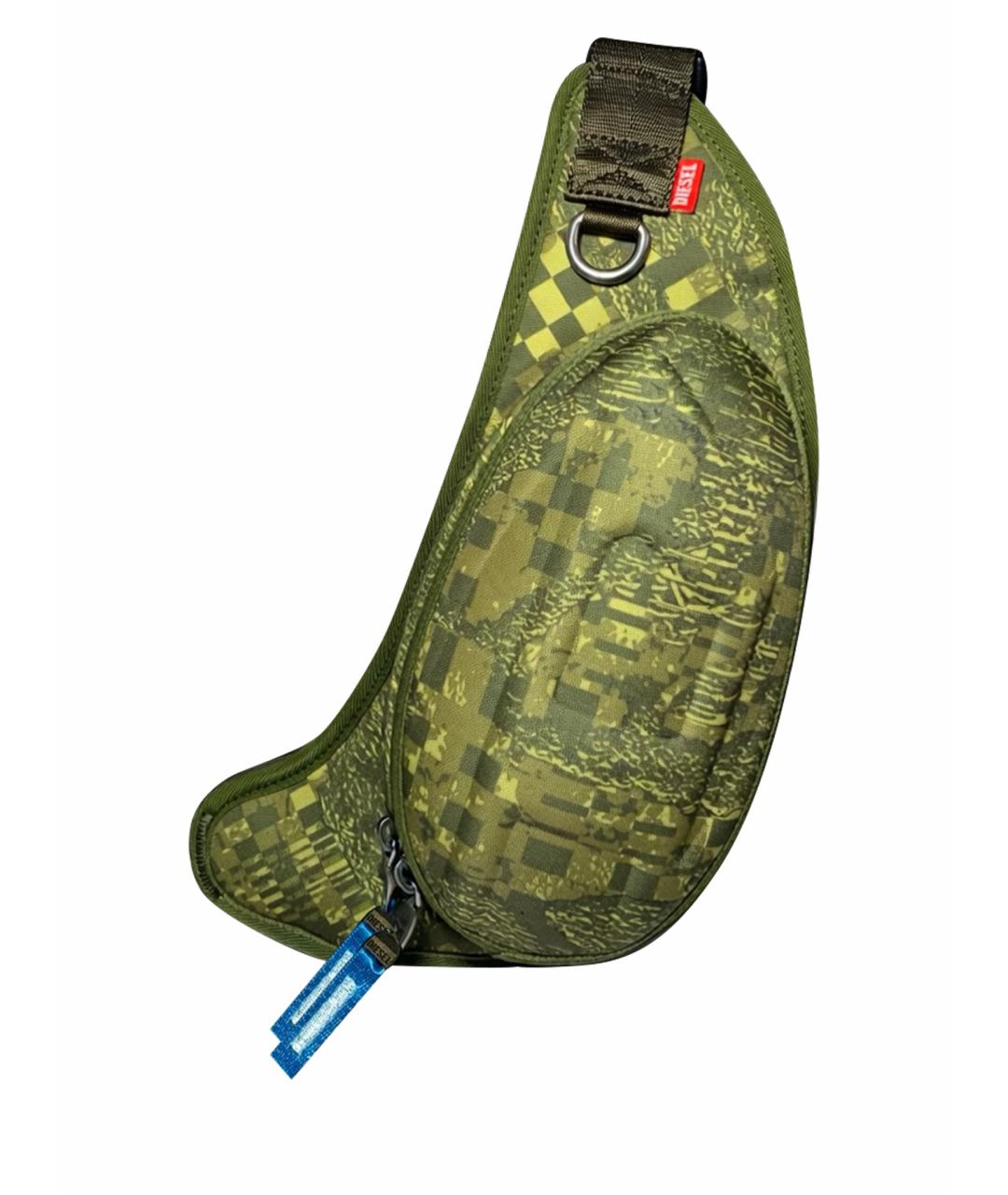 DIESEL Хаки поясная сумка, фото 1