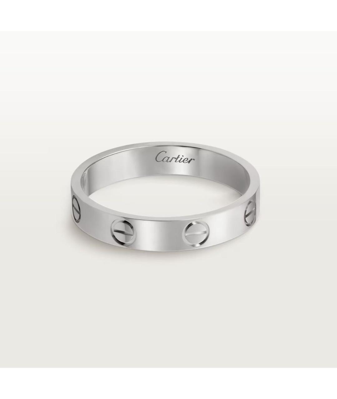 CARTIER Серебряное кольцо из белого золота, фото 9