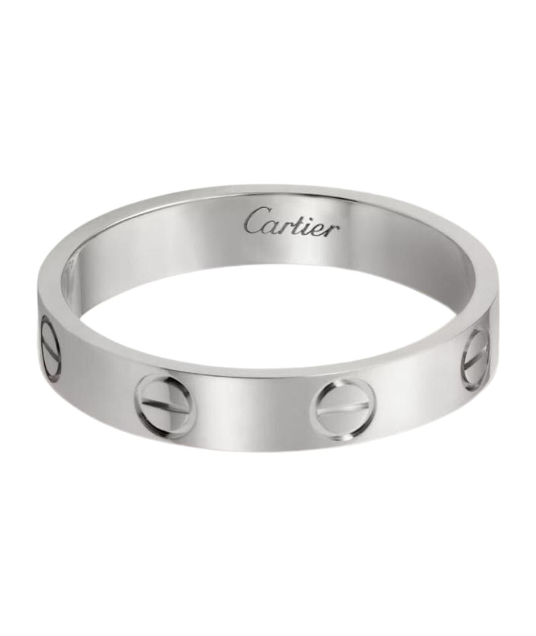 CARTIER Серебряное кольцо из белого золота, фото 1