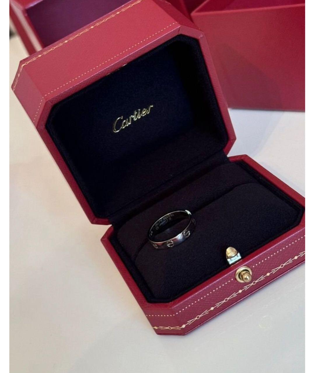 CARTIER Серебряное кольцо из белого золота, фото 6