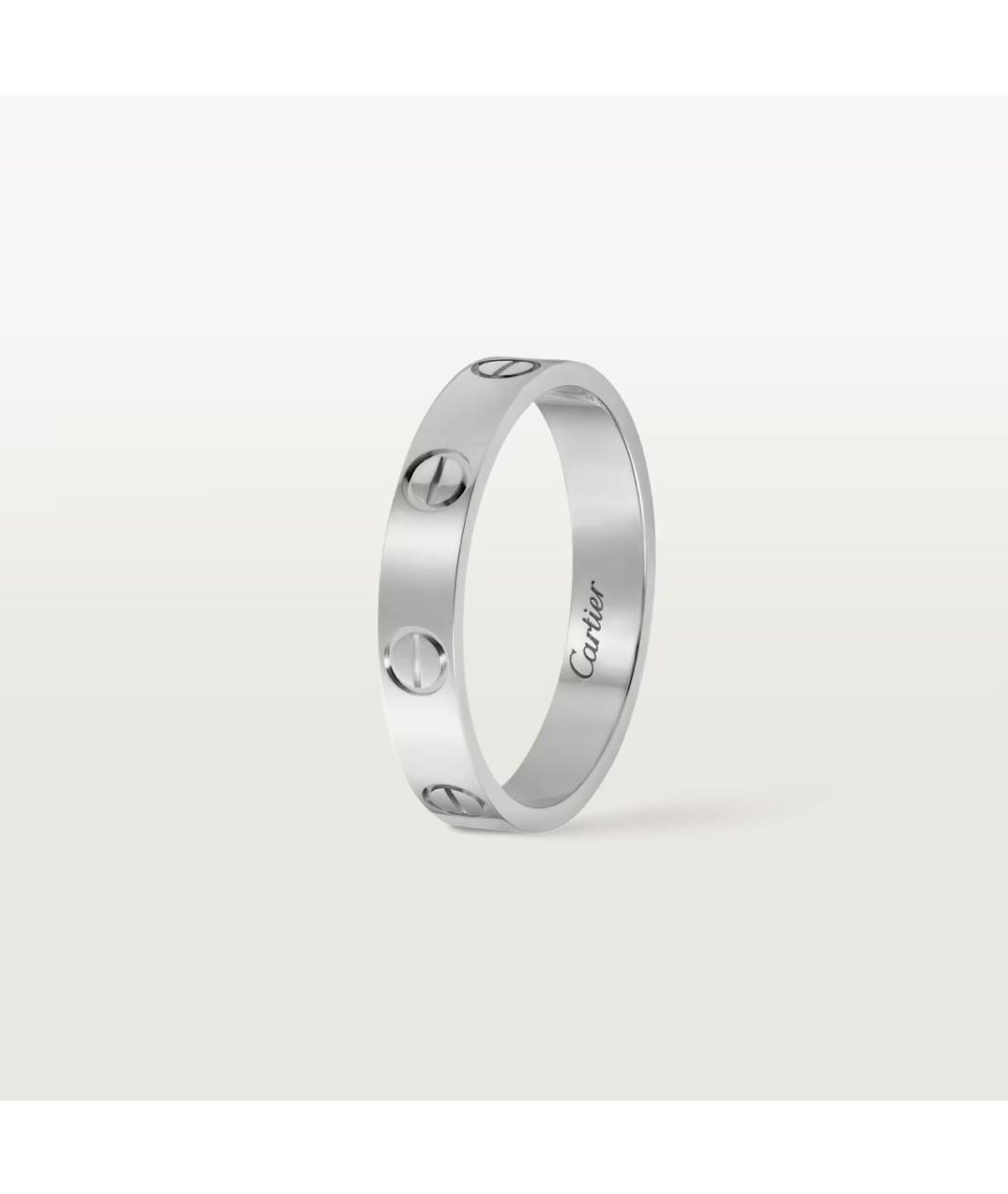 CARTIER Серебряное кольцо из белого золота, фото 2