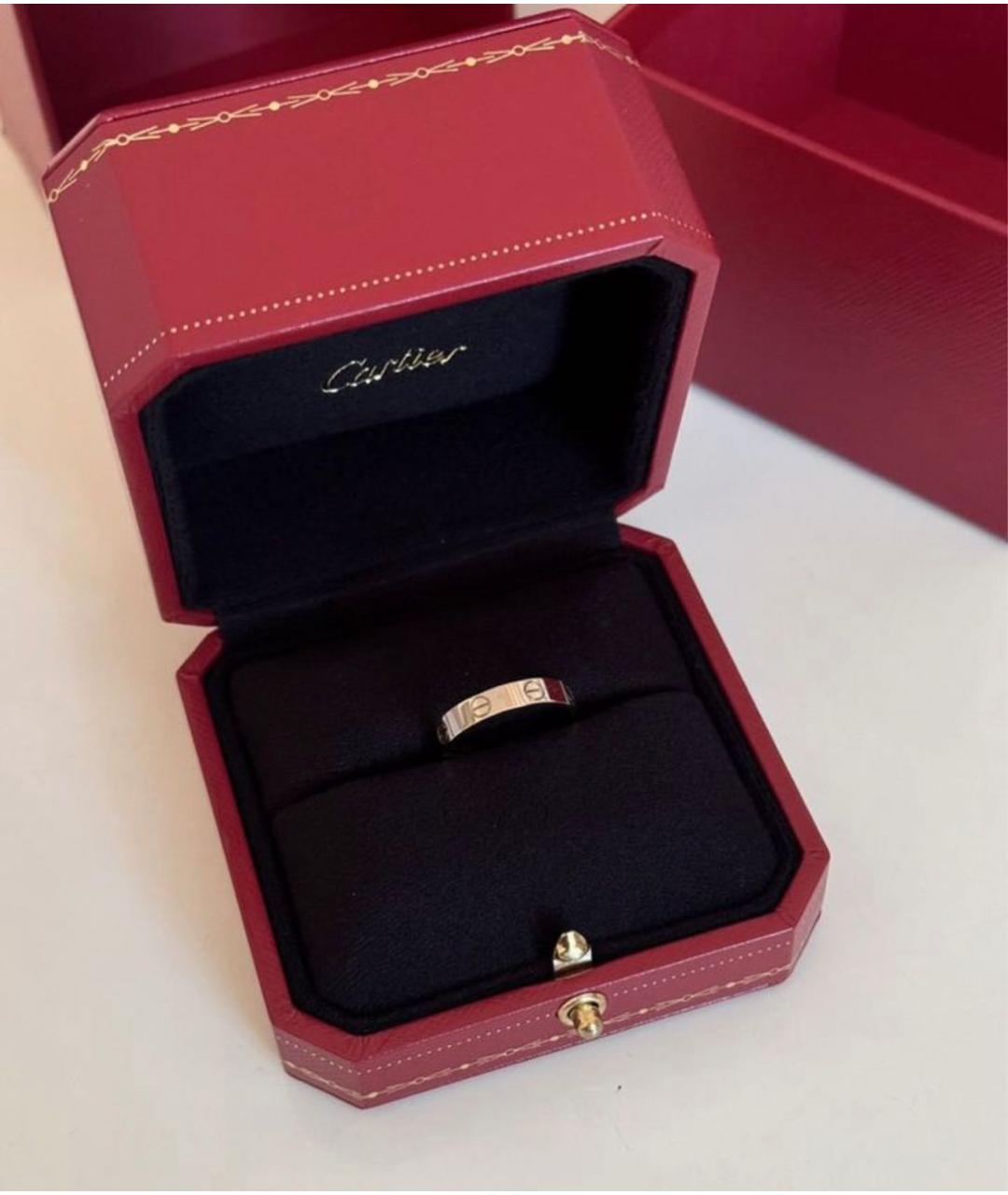 CARTIER Серебряное кольцо из белого золота, фото 3