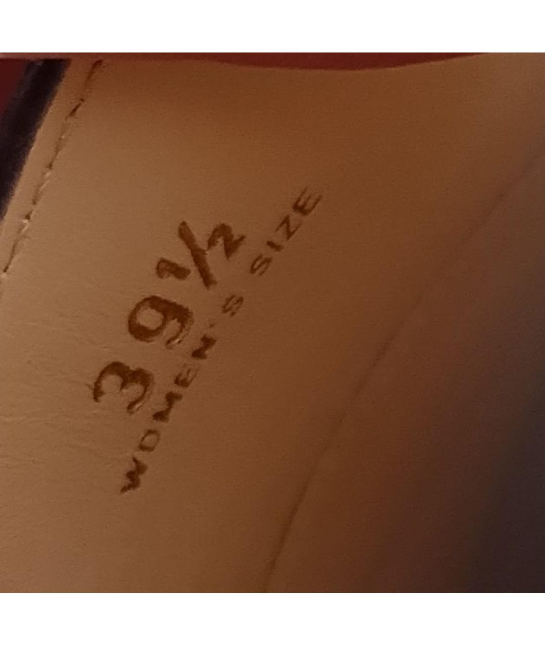 TOD'S Коричневые кожаные лоферы, фото 8