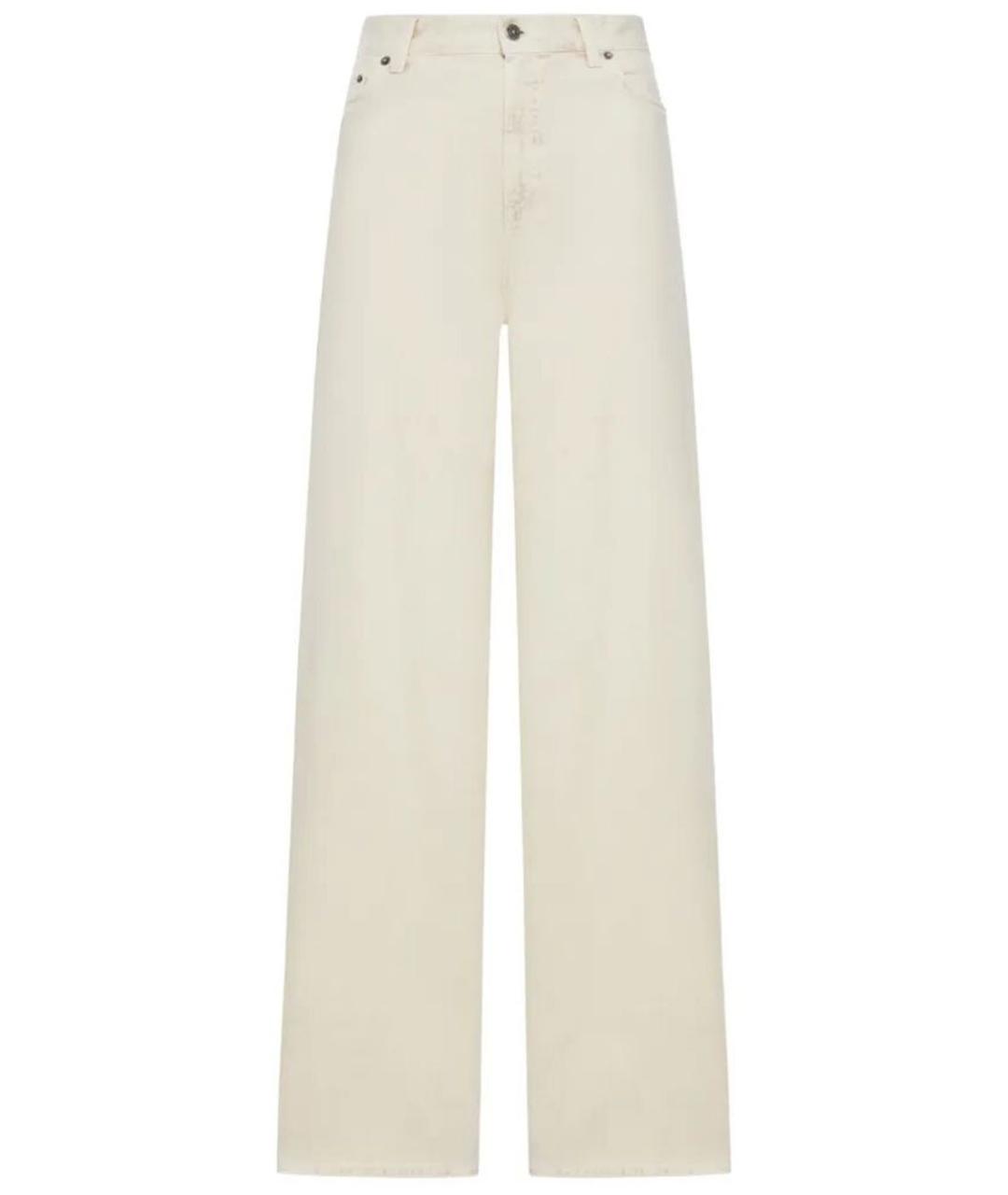 GOLDEN GOOSE DELUXE BRAND Хлопковые прямые джинсы, фото 1