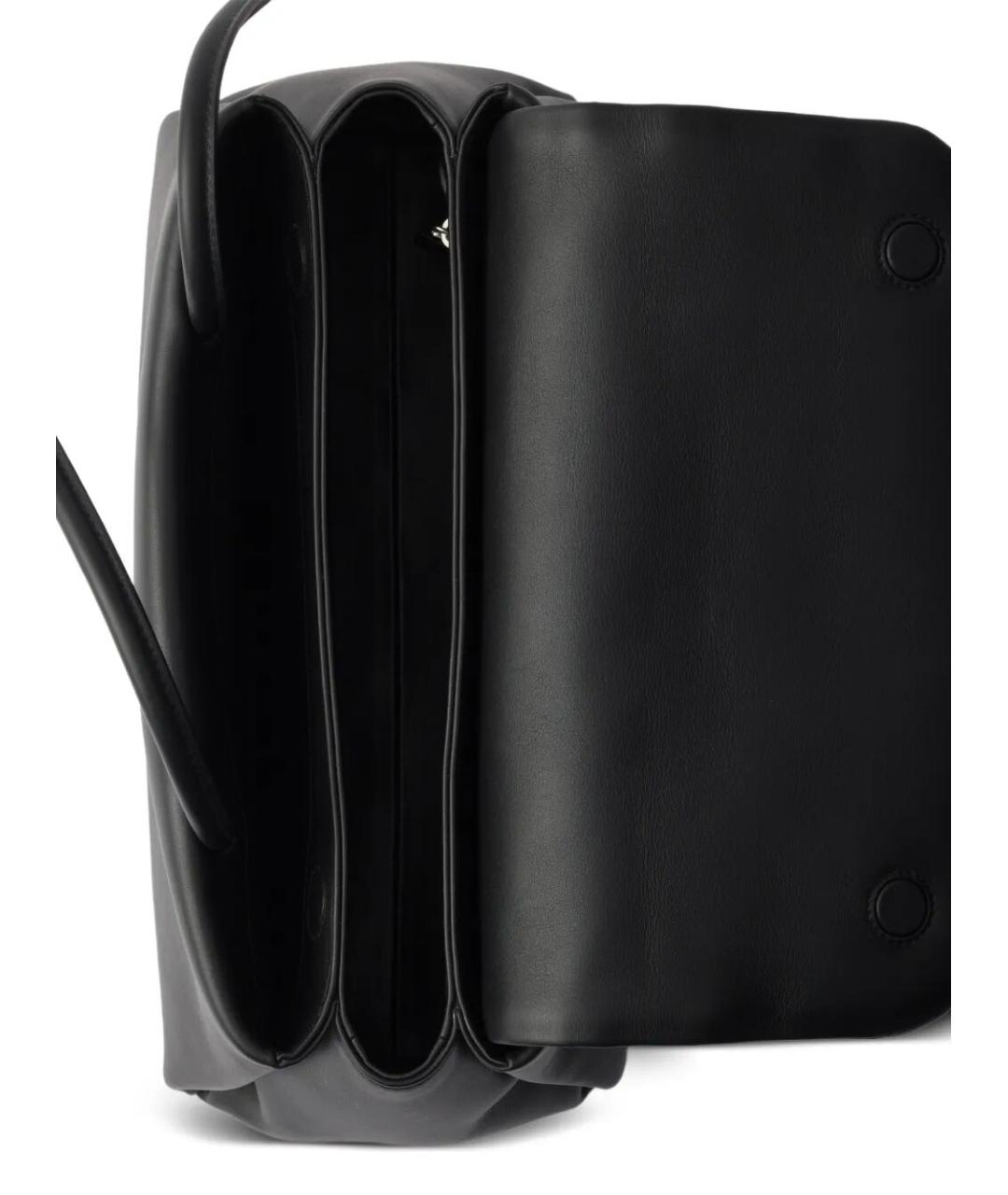 PRADA Черная кожаная сумка тоут, фото 5