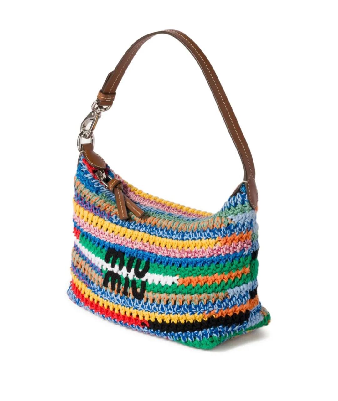 MIU MIU Мульти пелетеная сумка через плечо, фото 3