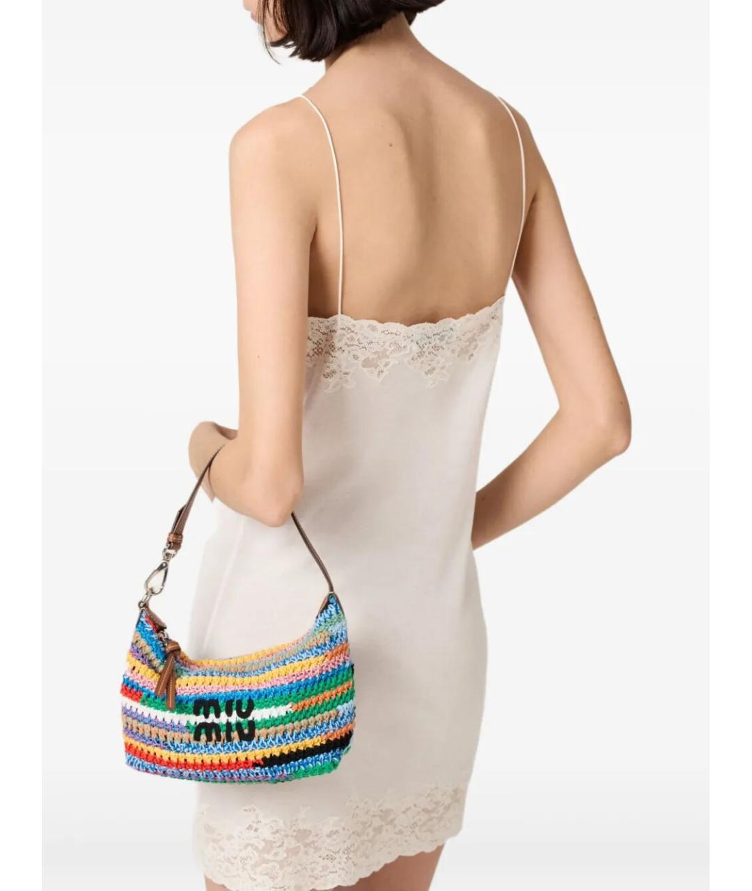 MIU MIU Мульти пелетеная сумка через плечо, фото 2