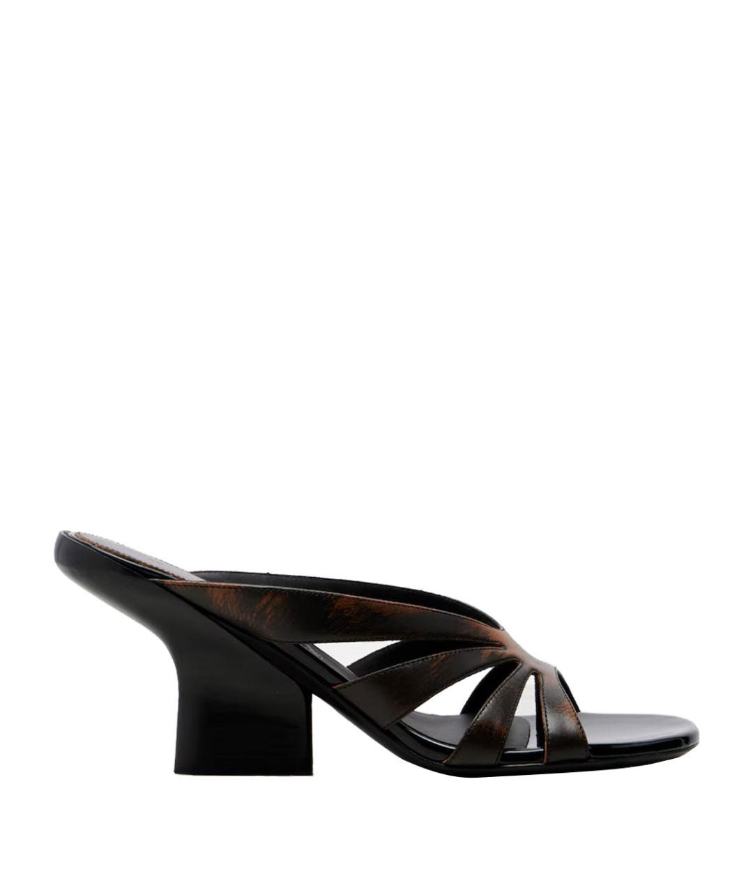 DRIES VAN NOTEN Кожаные мюли, фото 1