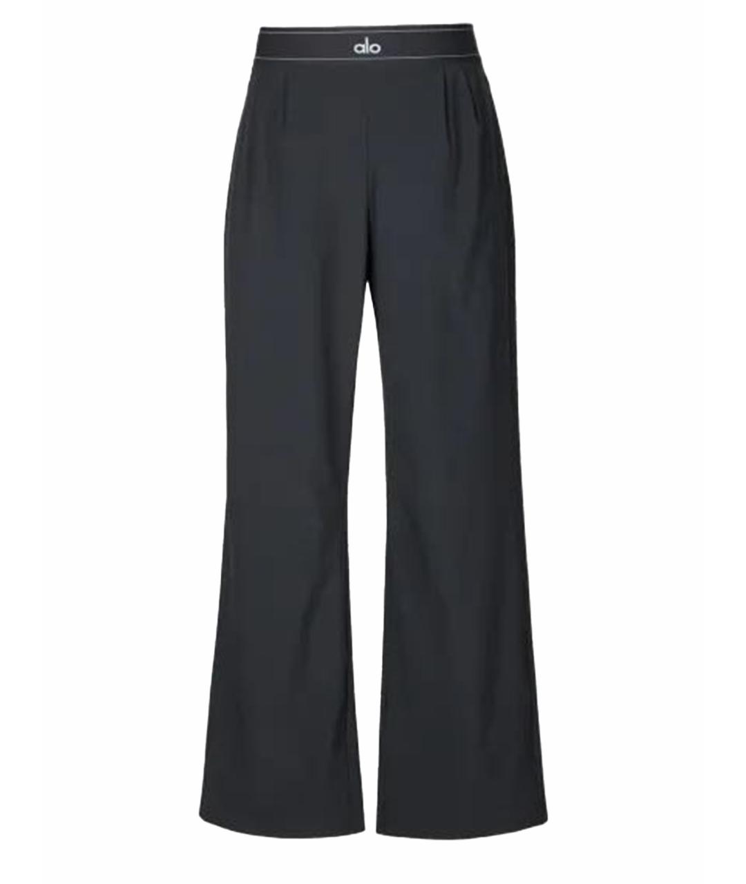 ALO YOGA Черные брюки широкие, фото 1