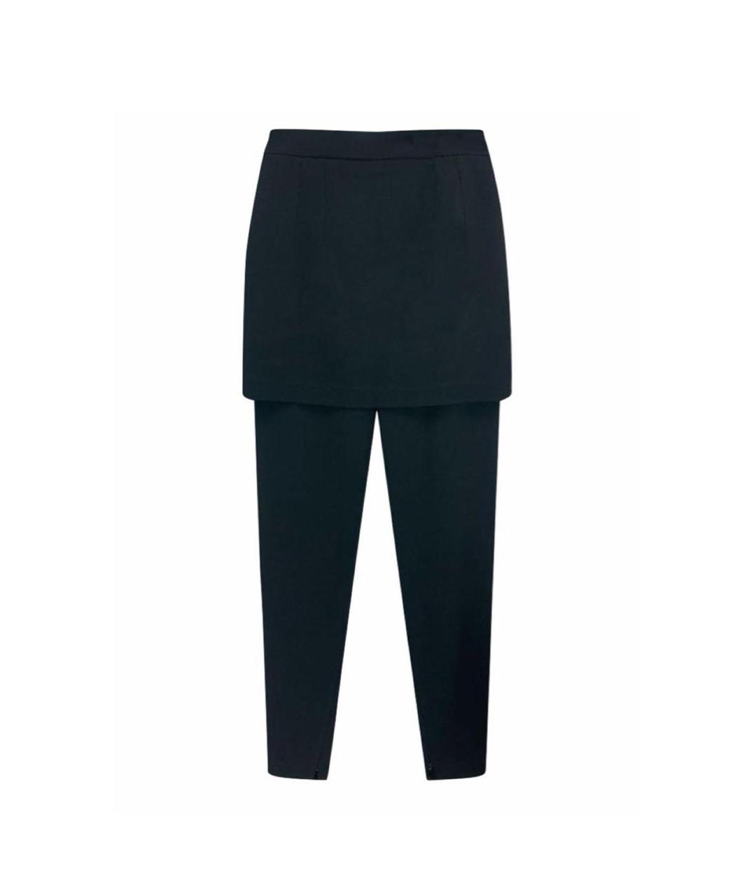 DOLCE&GABBANA Черные вискозные брюки узкие, фото 9