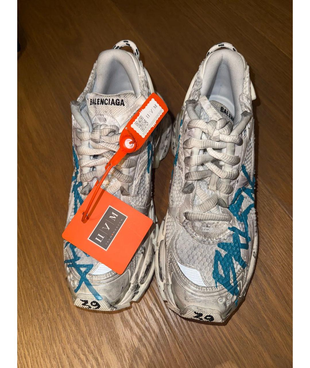 BALENCIAGA Текстильные кроссовки, фото 2