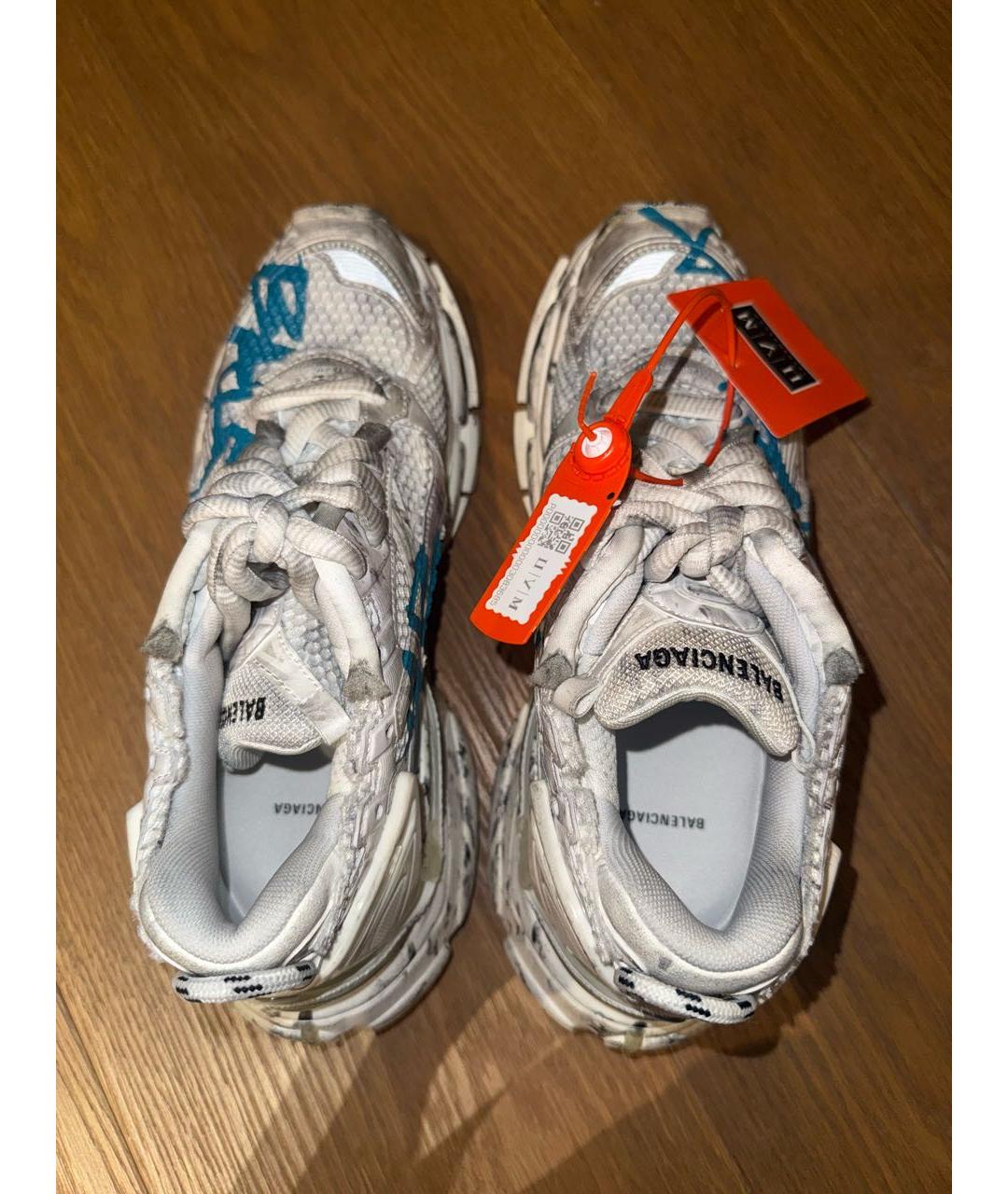 BALENCIAGA Текстильные кроссовки, фото 3