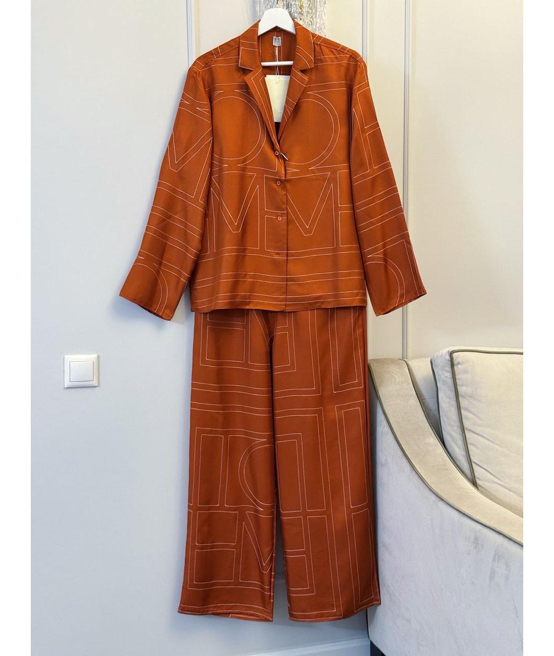 TOTEME Шелковый костюм с брюками, фото 8