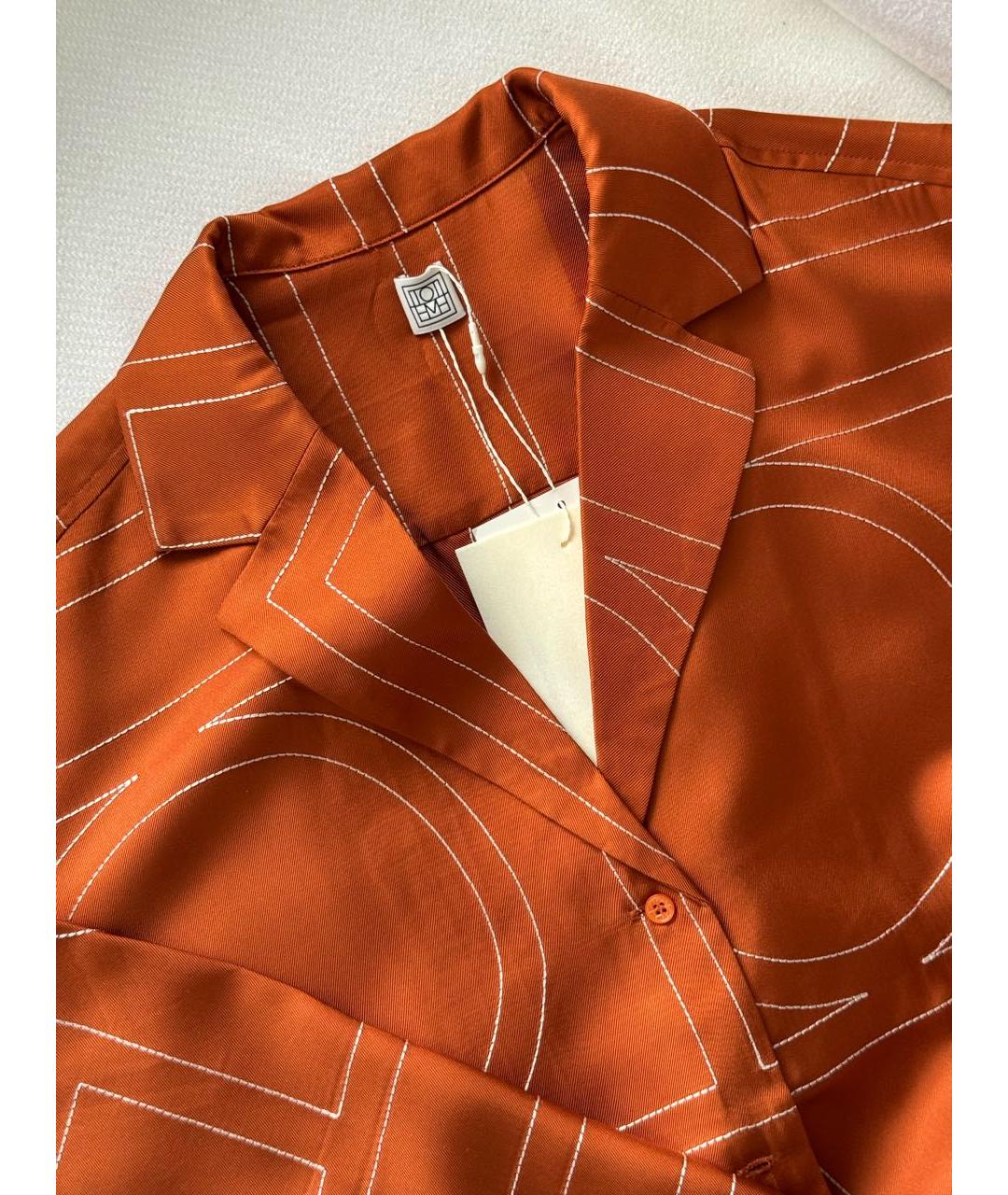 TOTEME Шелковый костюм с брюками, фото 7