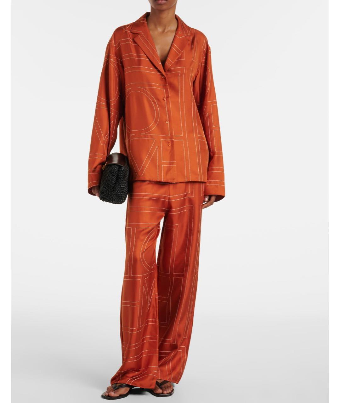 TOTEME Шелковый костюм с брюками, фото 4