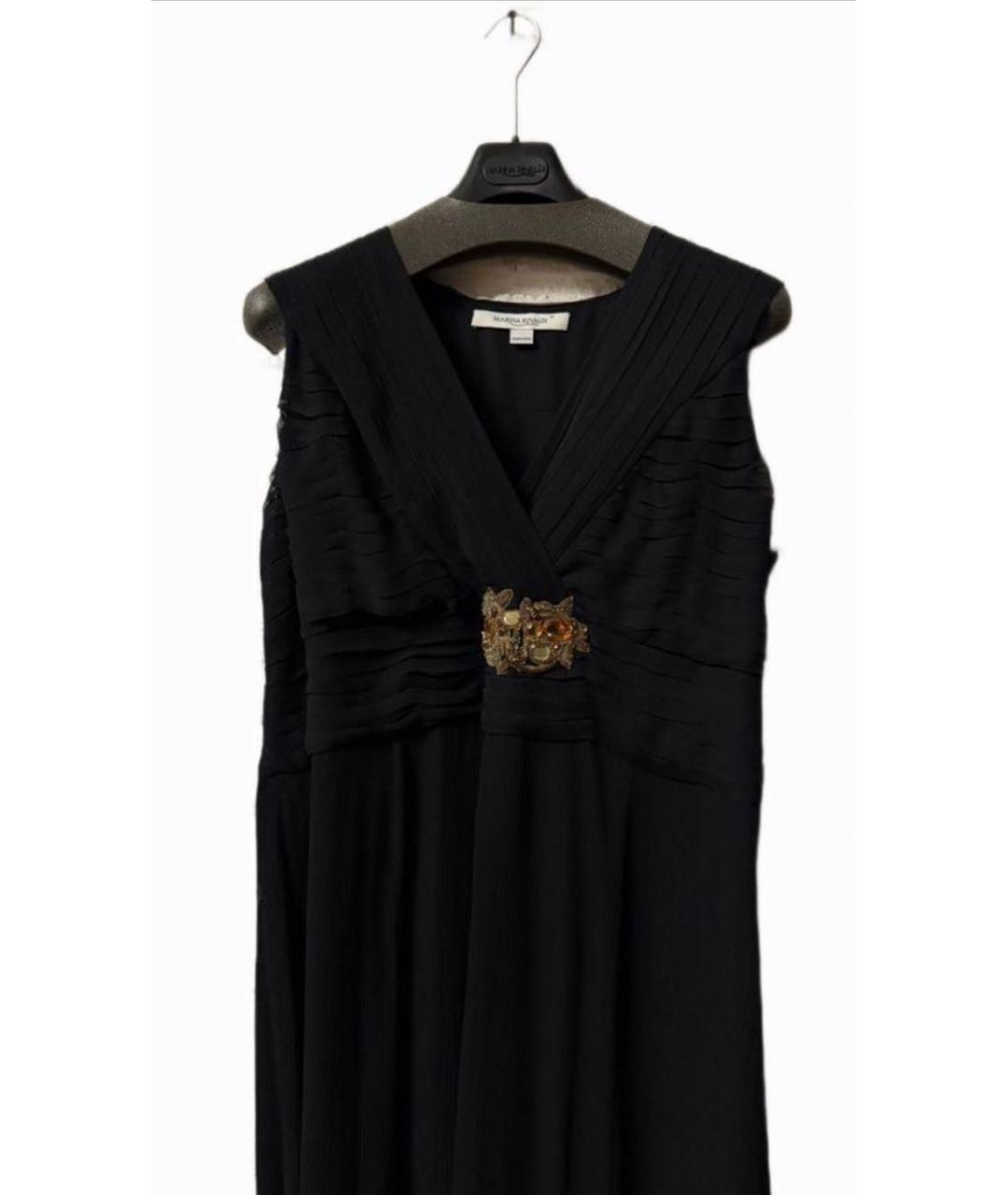 'S MAX MARA Черное вискозное вечернее платье, фото 2