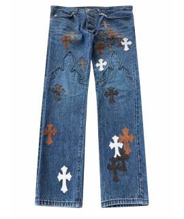 CHROME HEARTS Прямые джинсы