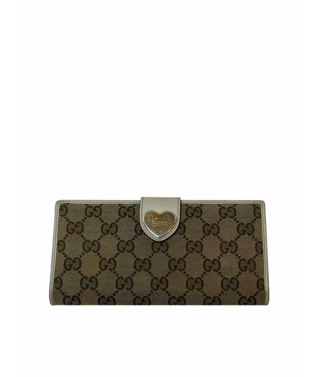 GUCCI Бежевый кошелек, фото 1