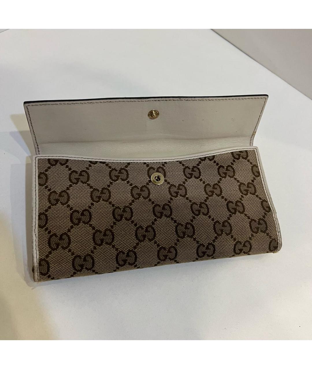 GUCCI Бежевый кошелек, фото 3