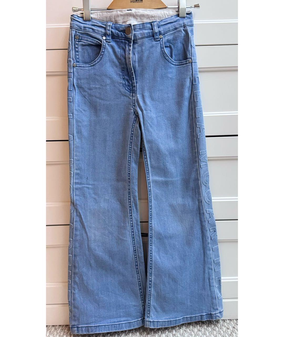 STELLA MCCARTNEY Синие деним детские джинсы, фото 5