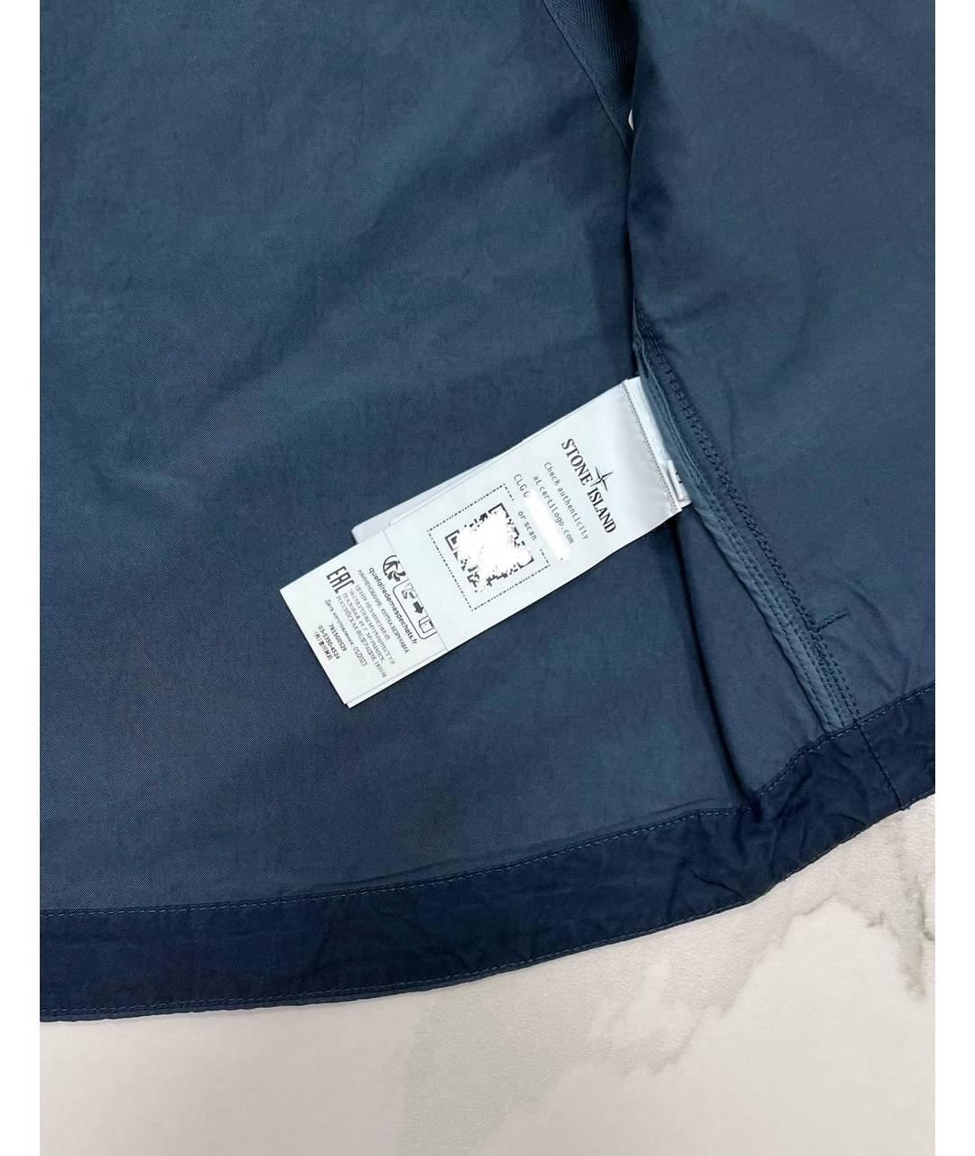 STONE ISLAND Синий жилет, фото 6