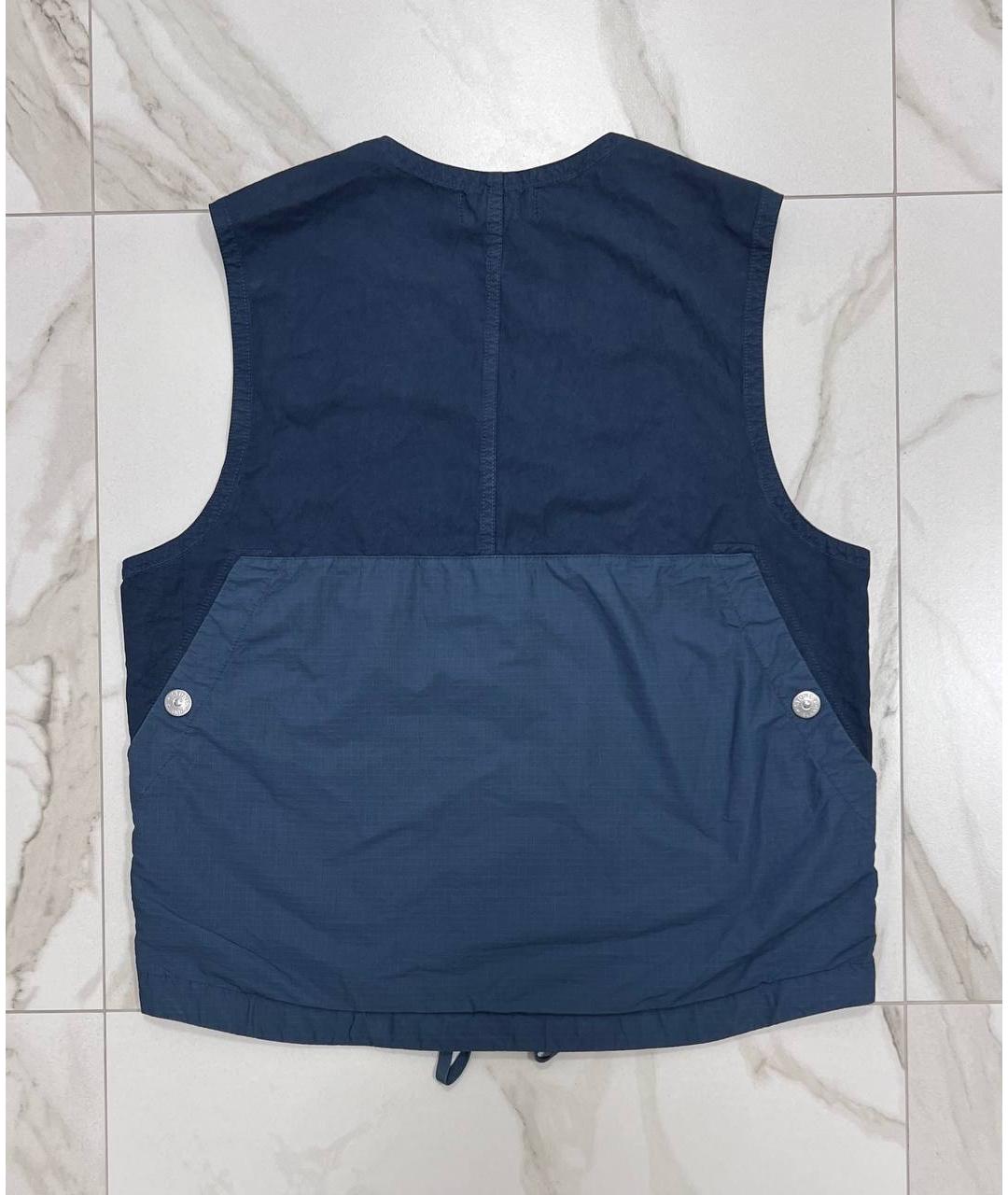 STONE ISLAND Синий жилет, фото 7