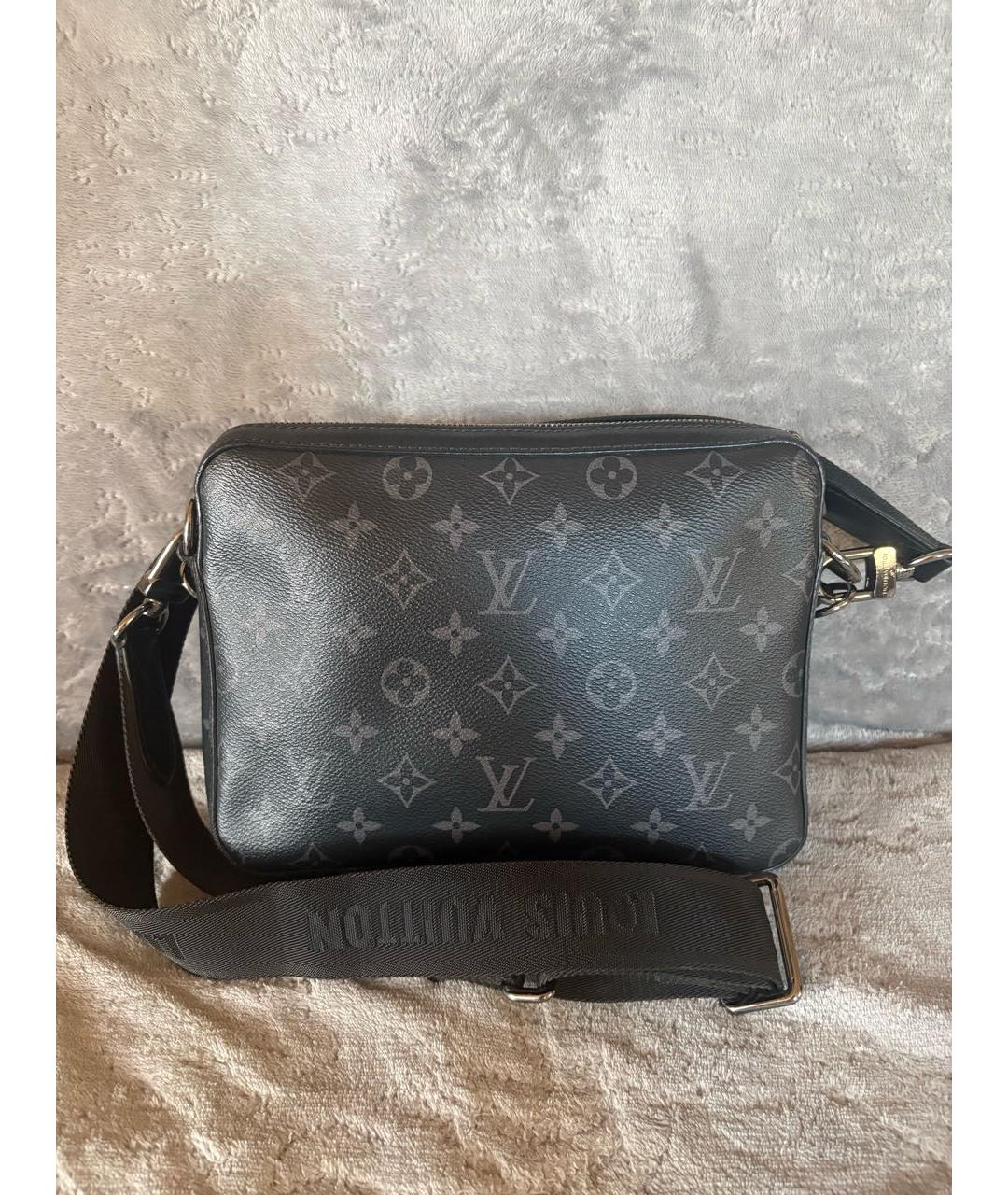 LOUIS VUITTON Черная сумка на плечо, фото 3
