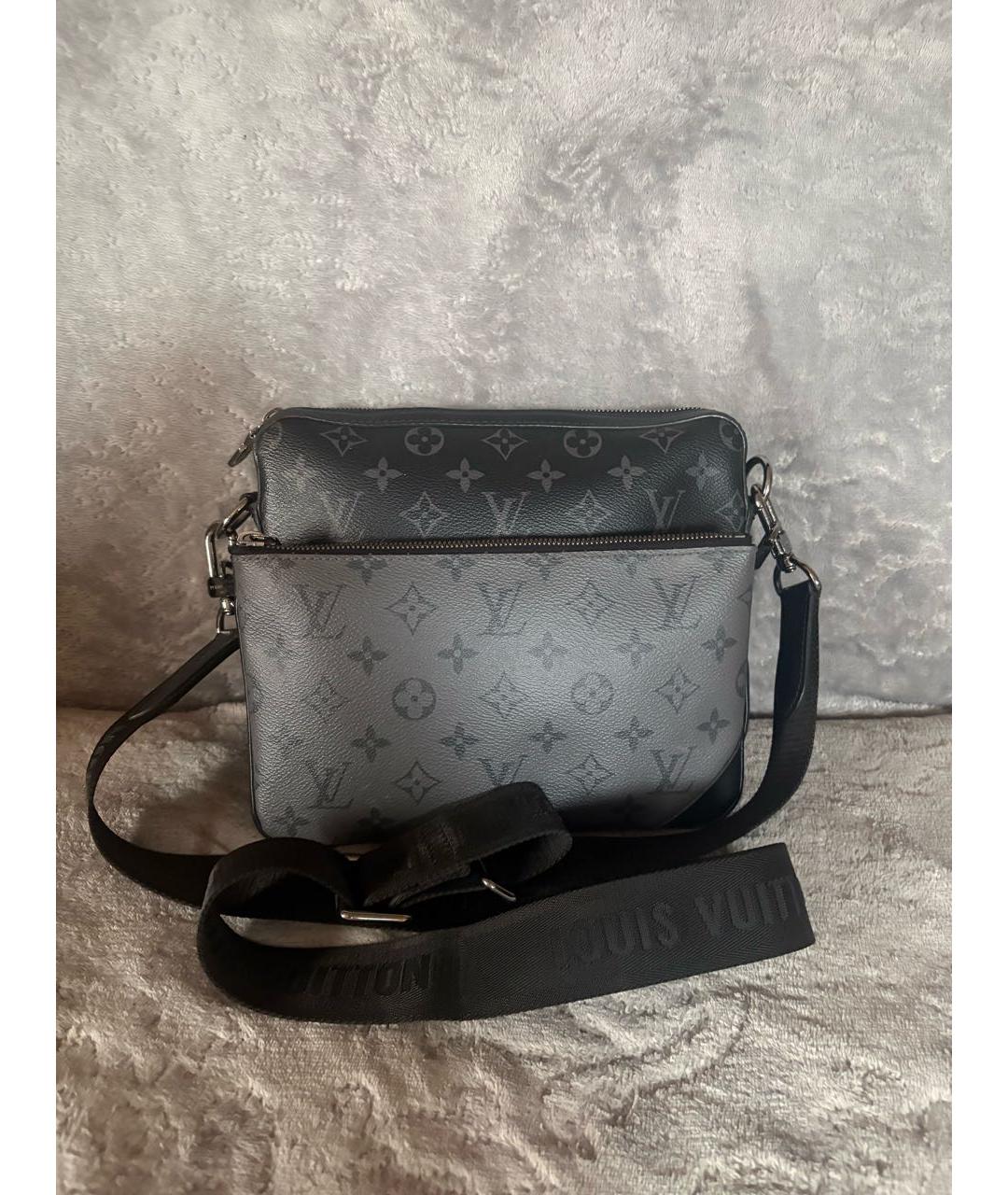 LOUIS VUITTON Черная сумка на плечо, фото 5