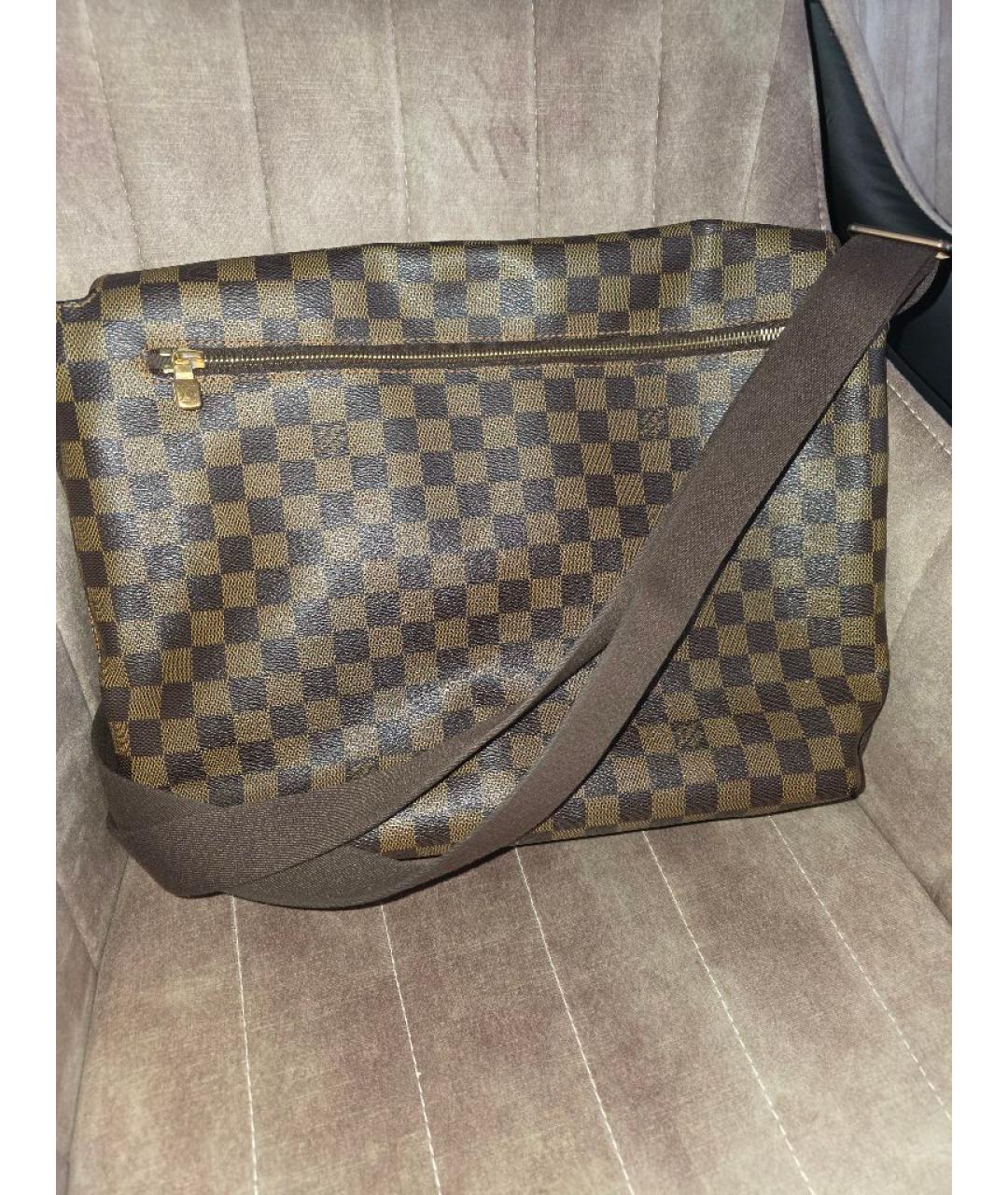 LOUIS VUITTON Коричневая сумка на плечо, фото 3