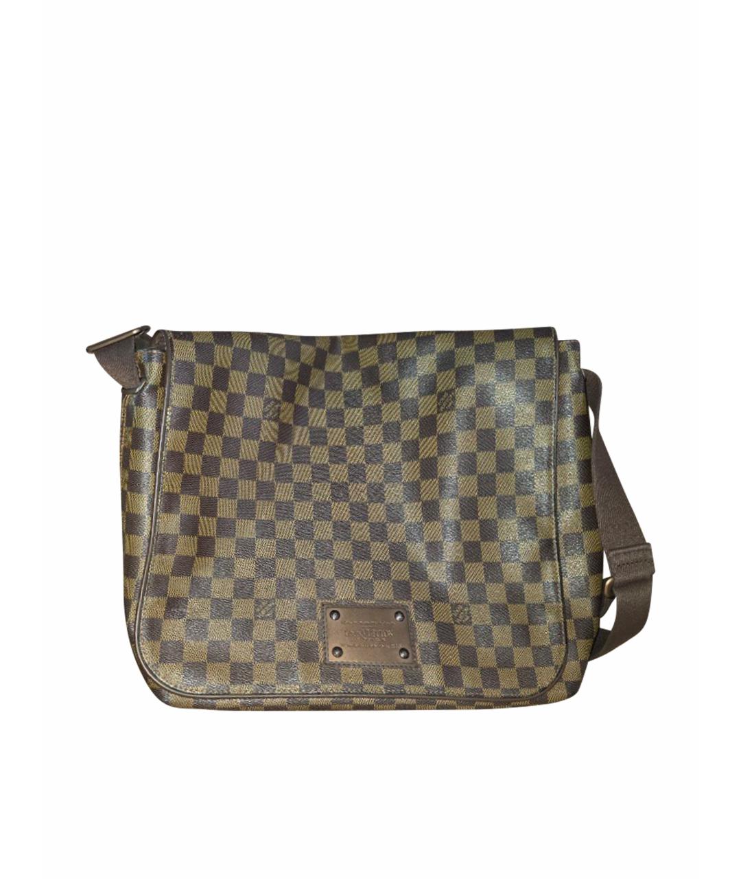 LOUIS VUITTON Коричневая сумка на плечо, фото 1