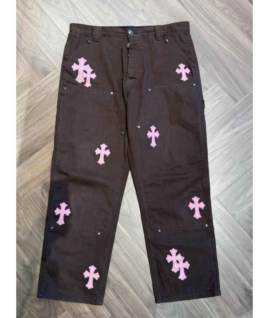 CHROME HEARTS Мульти повседневные брюки, фото 4