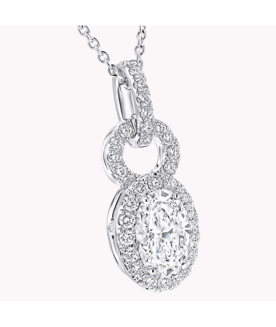 GRAFF Белая подвеска из белого золота, фото 3