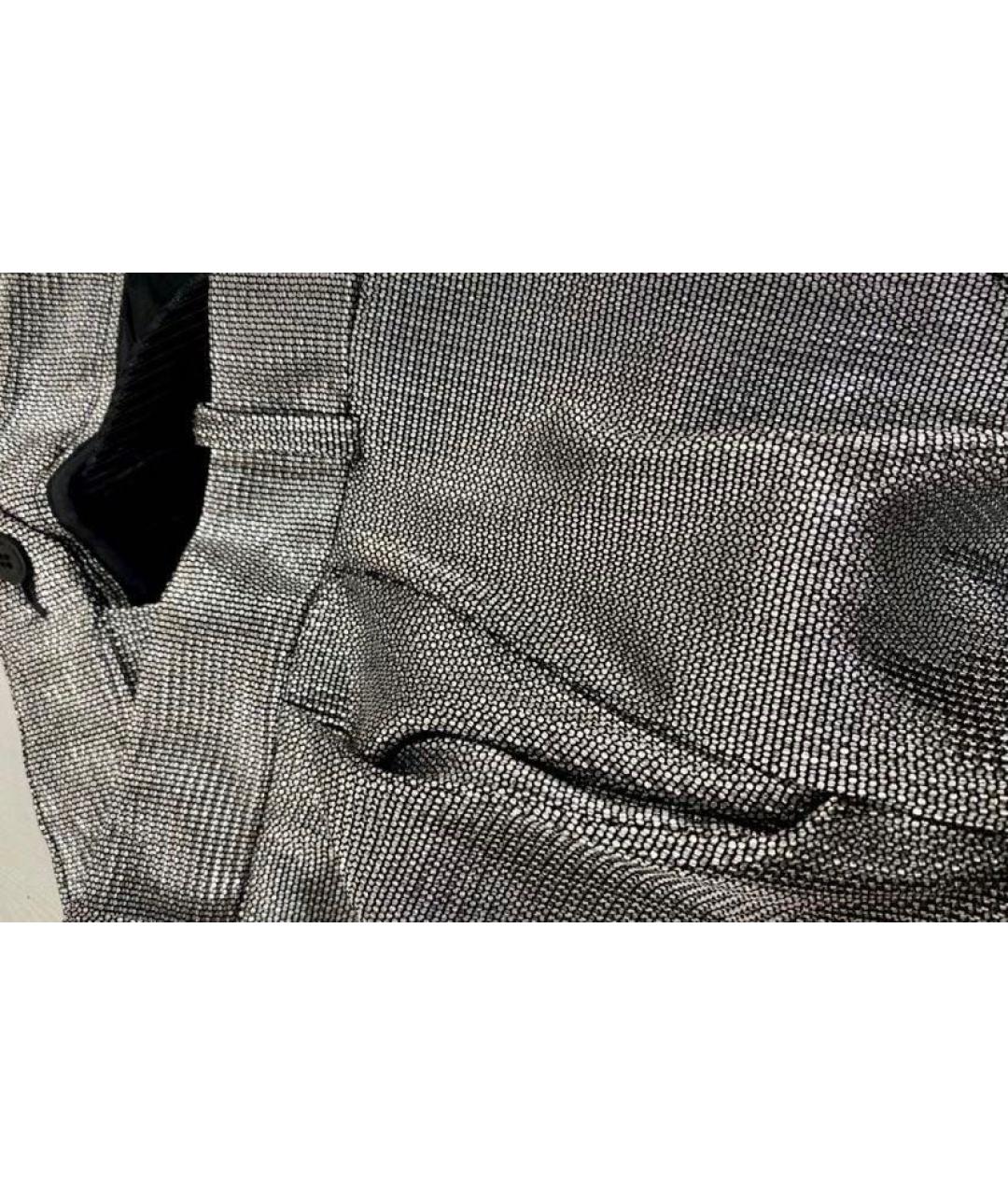 KARL LAGERFELD Серебрянный вискозный костюм с брюками, фото 7