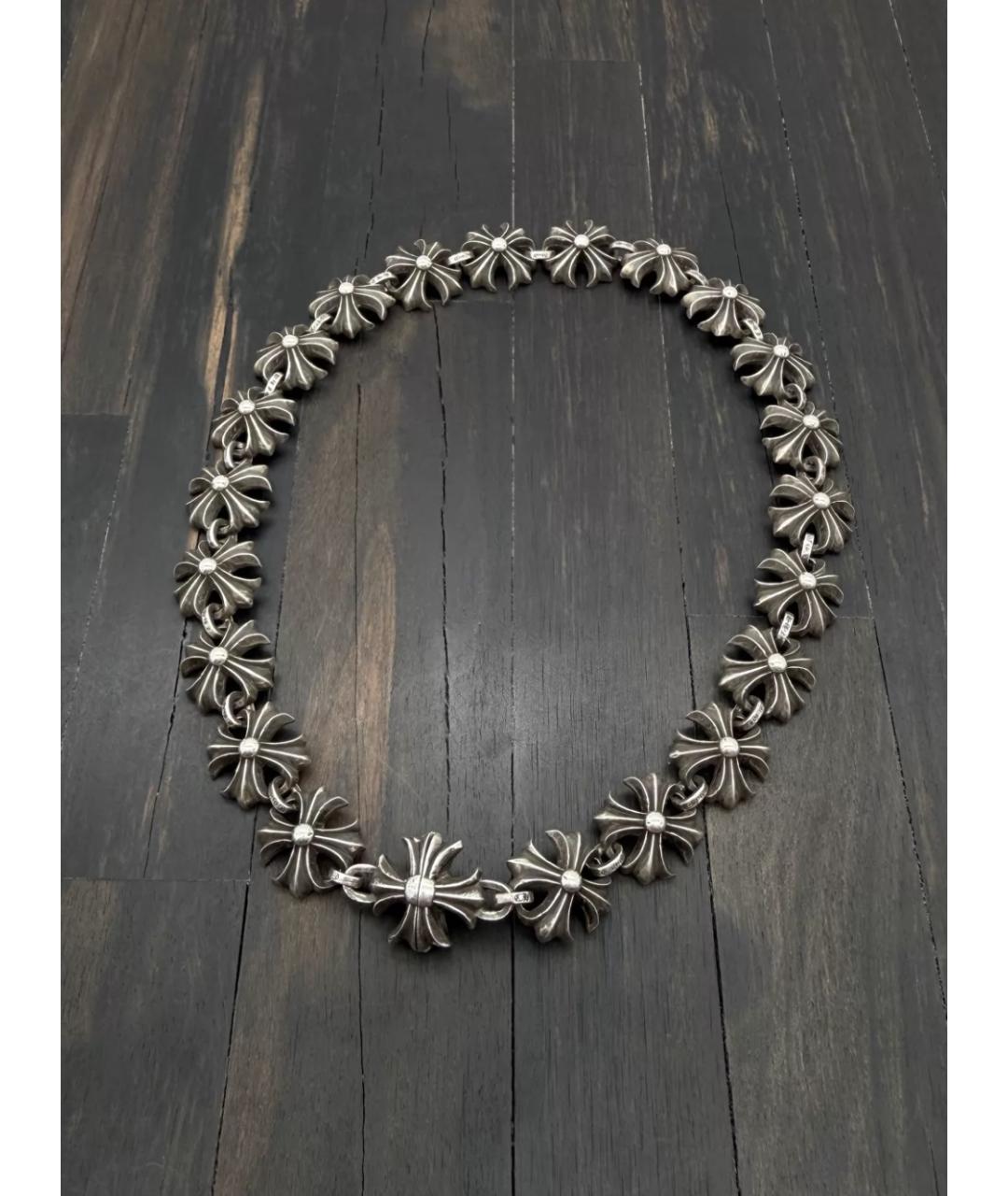 CHROME HEARTS Серебряная серебряная цепочка/подвеска, фото 3