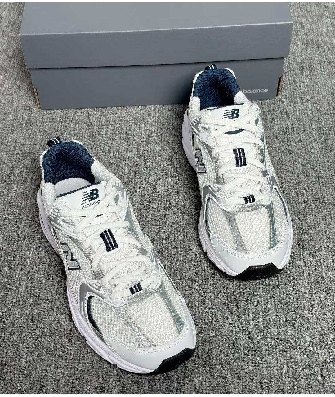 NEW BALANCE Серые кроссовки, фото 3