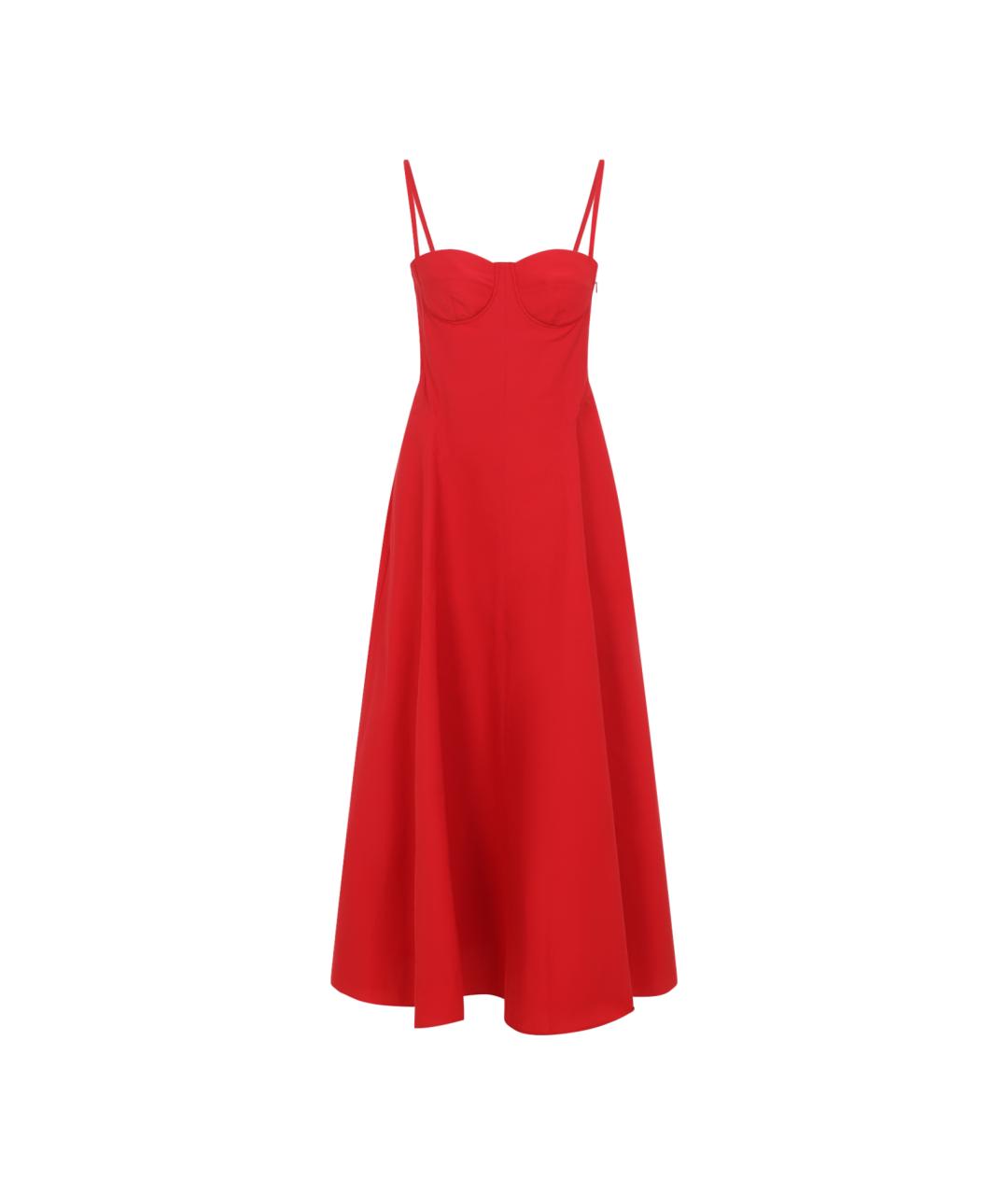 RALPH LAUREN COLLECTION Красное платье, фото 1