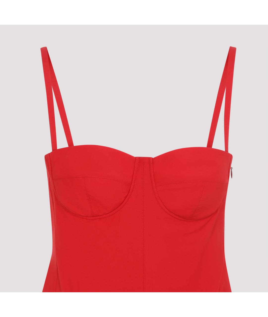 RALPH LAUREN COLLECTION Красное платье, фото 3